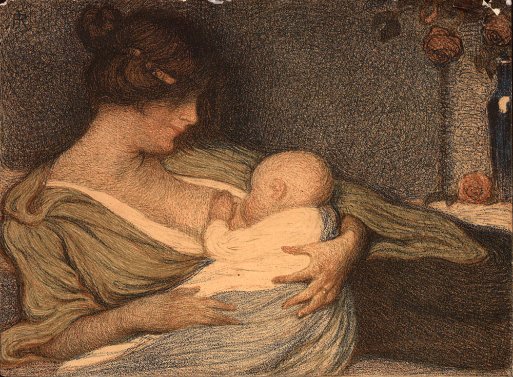 mother with a baby